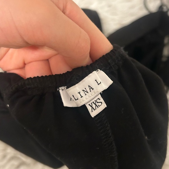 Black halter top Allina Liu size XXS - Picture 4 of 4